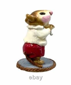 1978 Wee Forest Folk Mouse Violinist Retired 1984 RARE
