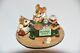 1996 M-220 Christmas Bake Sale Mouse Wee Forest Folk WFF Figure DP Retired mice