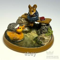 2001 Wee Forest Folk PM-4 JUST DUCKY Special Edition Mint condition Retired E2M