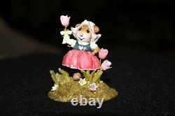 2016 Wee Forest Folk M-566 A Tulip for You! Excellent Condition Retired