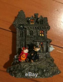 LOW PRICE! Wee Forest Folk M-165 Haunted Mouse House Dark Grey (RETIRED) Mint