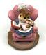M-066, Babysitter Mouse Wee Forest Folk, Retired 1993 w Box SPECIAL COLOR