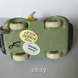 NEW RARE Wee Forest Folk Honk For Easter! M-454b With Box Bunny Mouse Car Retired
