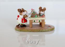 RETIRED HOME SWEET HOME Wee Forest Folk WFF M-2227 Plain base Perfect with Box