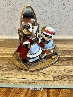 Rare 2006 Wee Forest Folk A STITCH IN TIME Colonial Special Christmas Ed RETIRED
