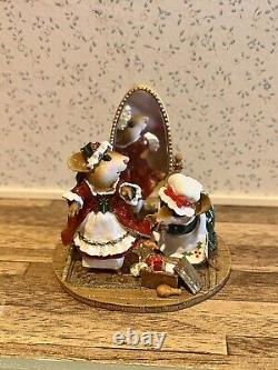 Rare 2006 Wee Forest Folk A STITCH IN TIME Colonial Special Christmas Ed RETIRED