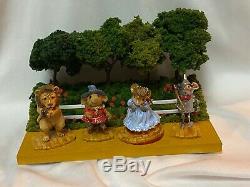 Retired Scenic Mouse Display for Wee Forest Folk WFF not Included