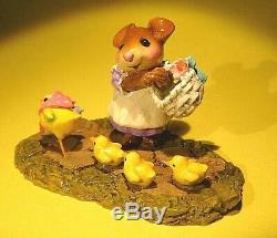 WEE FOREST FOLK M-185c CHICK PARADE-RETIRED-Apr. 2012