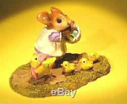 WEE FOREST FOLK M-185c CHICK PARADE-RETIRED-Apr. 2012-LAST ONE