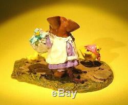 WEE FOREST FOLK M-185c CHICK PARADE-RETIRED-Apr. 2012-LAST ONE