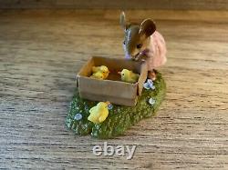 WEE FOREST FOLK-SPRING PEEPERS-M-347s Ltd Ed Retired, MIB, made only 2 months