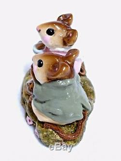 WEE FOREST FOLK Tea for Two Retired Annette Petersen #M-074 1982 in Box