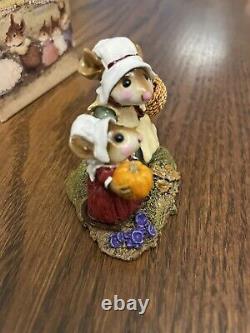 Wee Forest Folk 1994 We Gather Together M-199 Retired New In WFF BOX