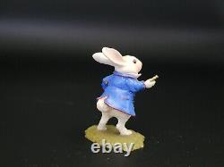 Wee Forest Folk AIW-02 White Rabbit (Retired Special with Box) Alice In Wonderland