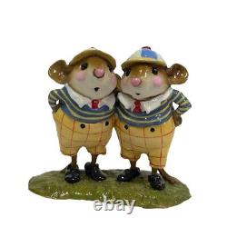 Wee Forest Folk AIW-05 Tweedle Dee & Tweedle Dum (Retired Special with Box)