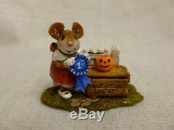 Wee Forest Folk And The Winner Is Halloween Edition m-401 Retired Pumpkin