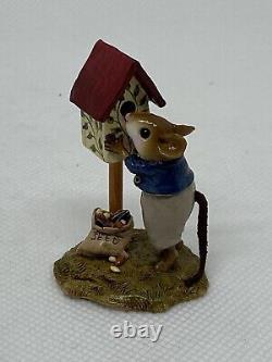 Wee Forest Folk Any Birdie Home signed 1141/2500 Wm Peterson 1999 Retired