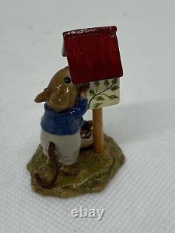 Wee Forest Folk Any Birdie Home signed 1141/2500 Wm Peterson 1999 Retired