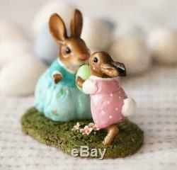 Wee Forest Folk B-31a Come to Bunny! (Girl) (RETIRED)