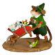 Wee Forest Folk BARROW OF FUN, M-632, Retired Christmas Elf Mouse 2017 Last one