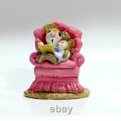 Wee Forest Folk Baby Sitter M-019 Mouse 1977 to 1981 Retired collectible gift