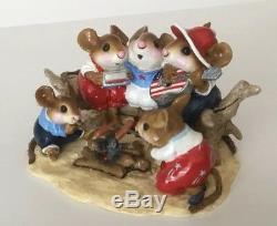 Wee Forest Folk Beach Party RWB Retired Limited Edition Adorable