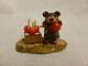 Wee Forest Folk Bear Faire Halloween Edition bb-16 Retired Mouse Apples