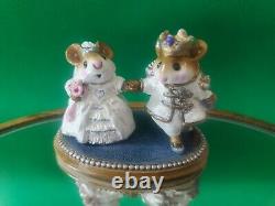 Wee Forest Folk C-5 Cinderella's Wedding White Prince RETIRED Mice Mouse