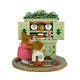 Wee Forest Folk CHRISTMAS CUPBOARD, WFF# M-241, Green, Retired Mouse Last One