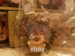 Wee Forest Folk CO-01 Christmas Angel Retired 2007 in plastic withbox