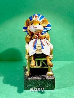Wee Forest Folk CS-1 King, Egyptian King, Retired 2012. Fast Free Shipping