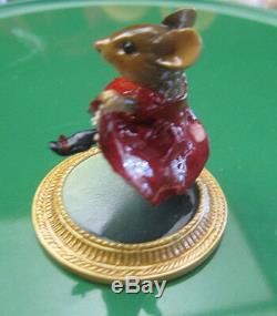 Wee Forest Folk Can-Can Mouse A La Toulouse Lautrec 2003 Retired No Box