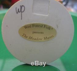 Wee Forest Folk Can-Can Mouse A La Toulouse Lautrec 2003 Retired No Box