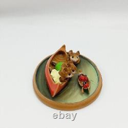 Wee Forest Folk Canoe Mice Ladybugs PM-2 William Petersen 2000 retired