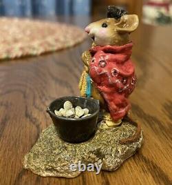 Wee Forest Folk Chief Mouse- Asoit Annette Petersen M-197 Retired NEW
