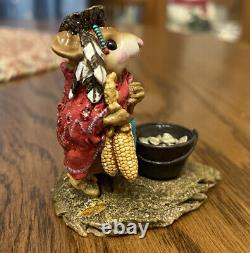 Wee Forest Folk Chief Mouse- Asoit Annette Petersen M-197 Retired NEW