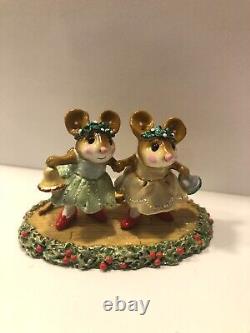 Wee Forest Folk Christmas Belles M-314 retired 2007 excellent condition
