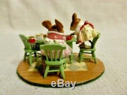 Wee Forest Folk Christmas Cookie Class M-466 Retired Mouse Figurine Santa