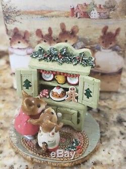 Wee Forest Folk Christmas Cupboard Special Edition M-241 Retired Green