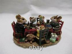 Wee Forest Folk Christmas Family Gathering Retired WFF