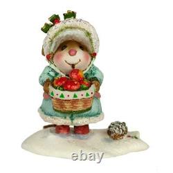 Wee Forest Folk Christmas M-685 Just for Yule! Teal (RETIRED)