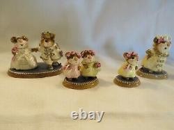Wee Forest Folk Cinderella Lot Annette Peterson 1988 Retired (4 figurines)