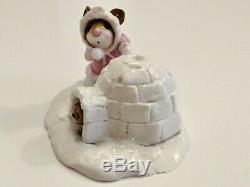 Wee Forest Folk Crtstal's Ice Palace M-275b Light Pink Coat Retired 2013