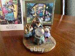 Wee Forest Folk Crystal Clear M-2000 Millennium Fortune Teller Retired withbox