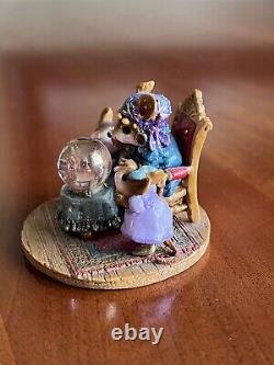 Wee Forest Folk Crystal Clear M-2000 Millennium Fortune Teller Retired withbox