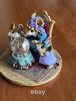 Wee Forest Folk Crystal Clear M-2000 Millennium Fortune Teller Retired withbox