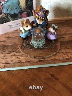 Wee Forest Folk Crystal Clear Special Limited Edition M-2000 Retired+Box+Card