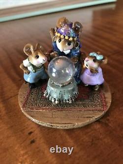 Wee Forest Folk Crystal Clear Special Limited Edition M-2000 Retired+Box+Card