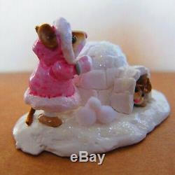 Wee Forest Folk Crystals Ice Palace M275b Light Pink coat/retired