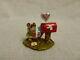 Wee Forest Folk Cupid's Special Delivery M-383a Mouse Valentines Heart Retired